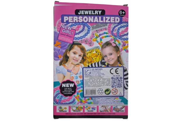 Maak je eigen armband roze vanaf 6 jaar