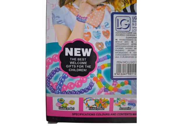 Maak je eigen armband roze vanaf 6 jaar