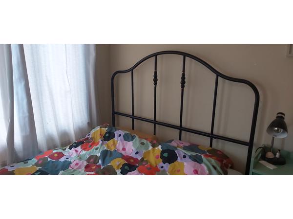 Ikea stalen bedframe 1.40x2.00