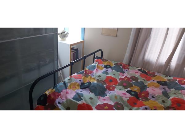 Ikea stalen bedframe 1.40x2.00