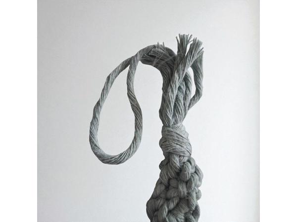 Speenkoord macrame khaki