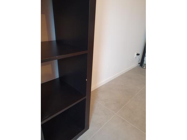 Ikea Expendit zwarte TV meubel 185x185