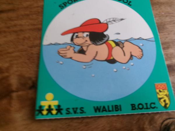 Sticker Sport op school - Walibi