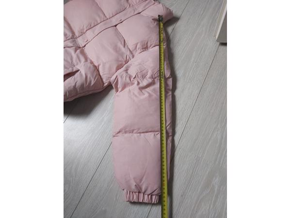White Icy lange winterjas roze XS (Let op heeft 1 mankementj