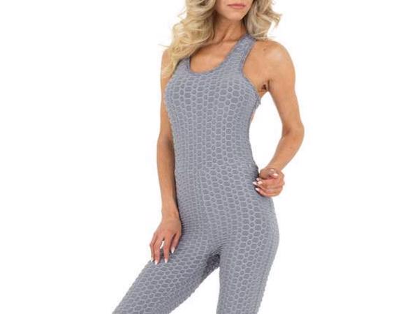 Holala sport jumpsuit grijs S/M 36/38