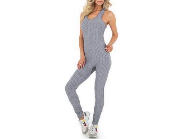 Holala sport jumpsuit grijs S/M 36/38