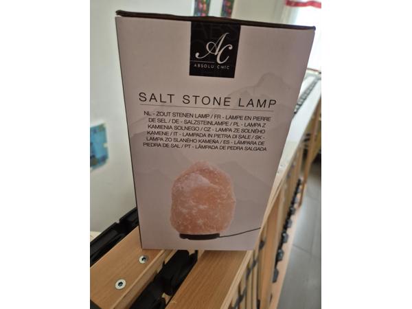 Salt lamp te koop nooit gebruikt