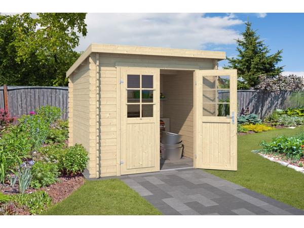 Blokhut Indi 230x230 Onbehandeld vuren