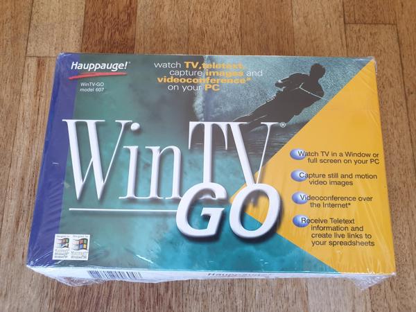 WinTV GO van Hauppauge, model 607, NIEUW
