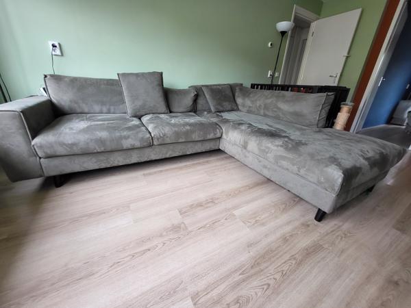 Groene ruime hoekbank