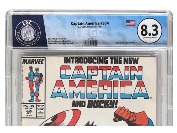 Captain America 1987 EGC 8.3