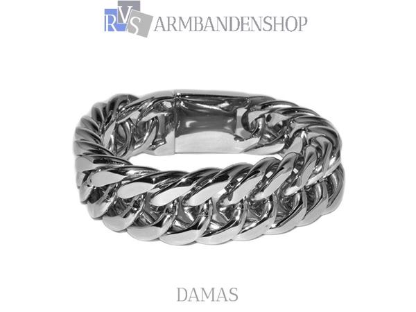 Div rvs heren of dames stoere armbanden stalen sieraden