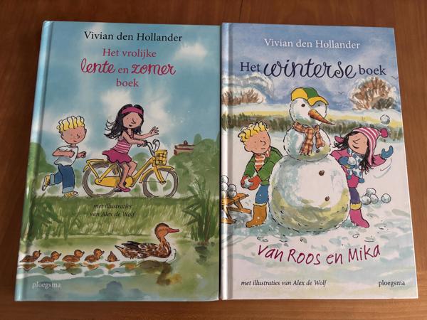Het vrolijke lente en zomer boek Roos Mika  ( V. den Holland