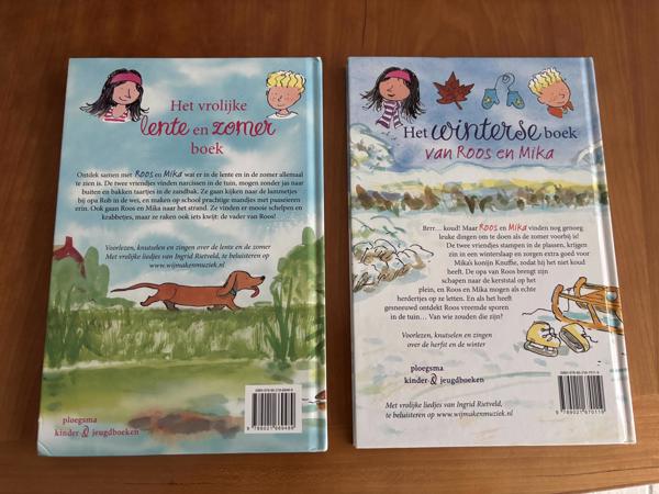 Het vrolijke lente en zomer boek Roos Mika  ( V. den Holland