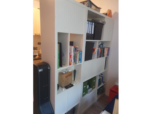 Boekenkast wit