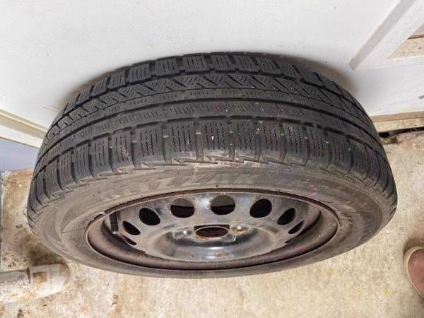 Winterbanden Citroen C1 op velgen