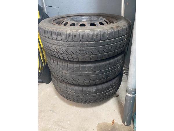 Winterbanden Citroen C1 op velgen