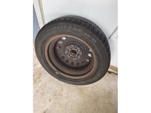 Winterbanden Citroen C1 op velgen