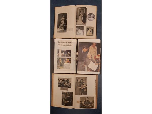 Albums met plaatjes van het Koninklijk Huis vanaf 1900