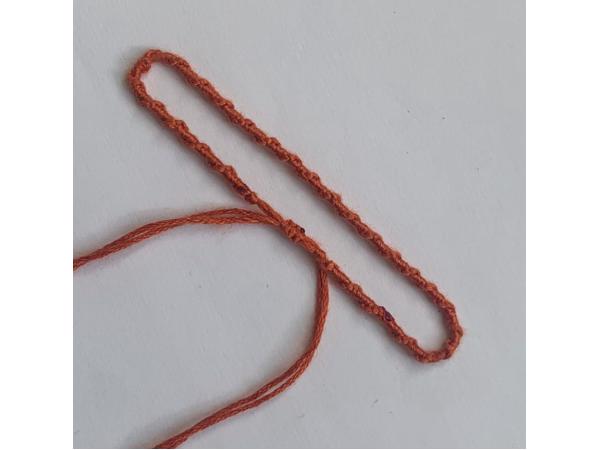 Twisted armband, Oranje