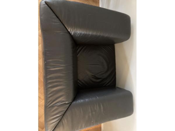 Mooie leren fauteuil