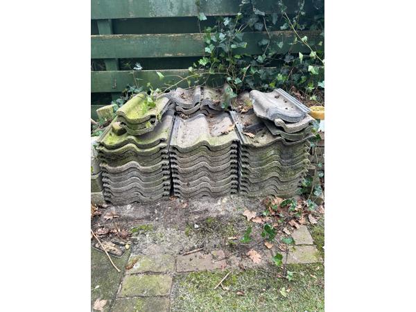 Dakpannen antraciet grijs