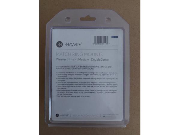 Hawke medium weaver mounts 30mm
