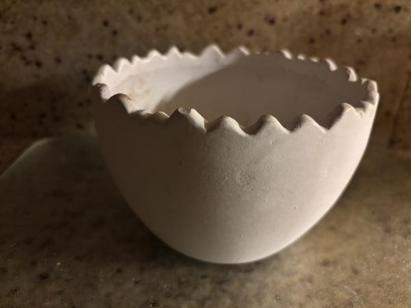 3 aardewerk porselein bakjes Pasen creatief paasbakje