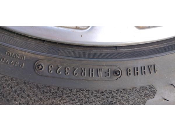 Originele Audi velgen met zo goed als nieuwe winterbanden