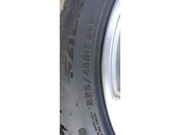 Originele Audi velgen met zo goed als nieuwe winterbanden