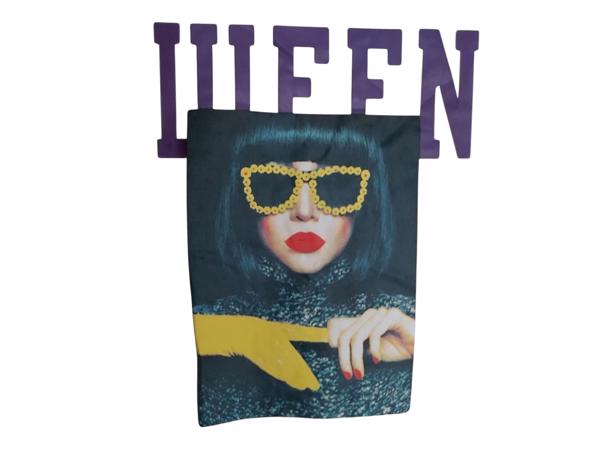 Shirt jurk Queen roze S