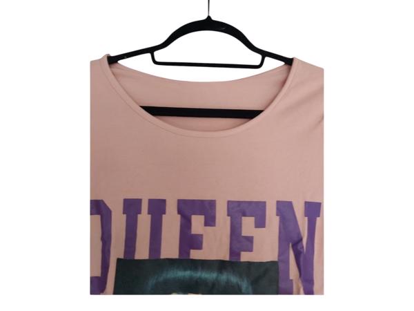 Shirt jurk Queen roze S
