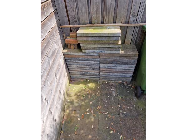 Tegels voor in de tuin