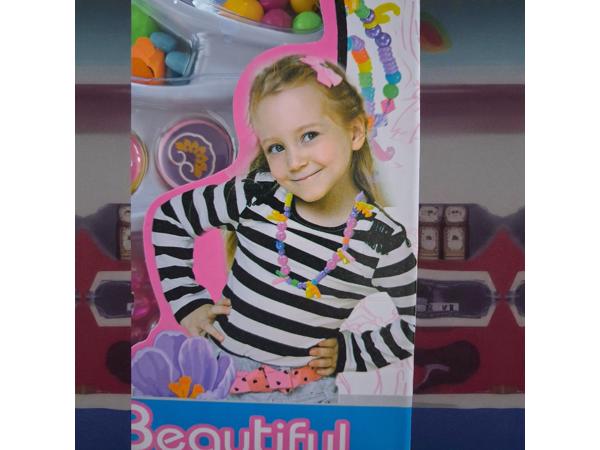 Maak je eigen armband blauw vanaf 6 jaar