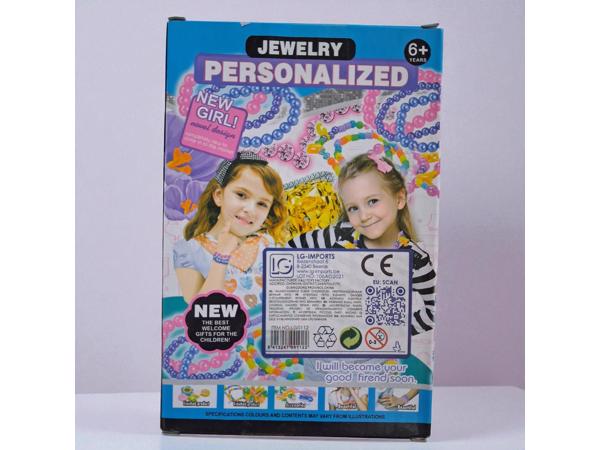 Maak je eigen armband blauw vanaf 6 jaar