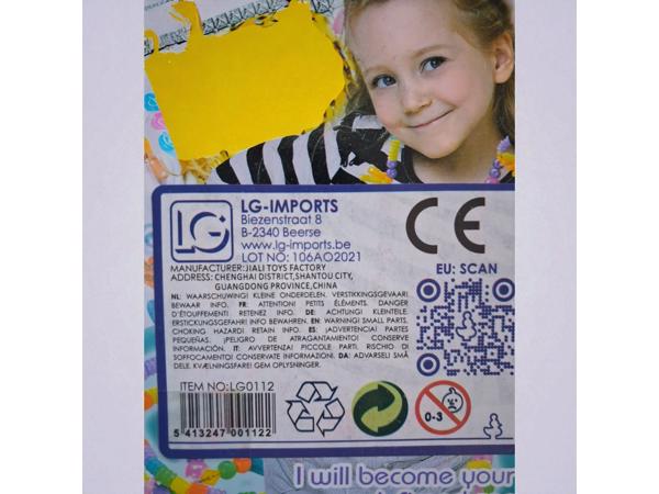 Maak je eigen armband blauw vanaf 6 jaar