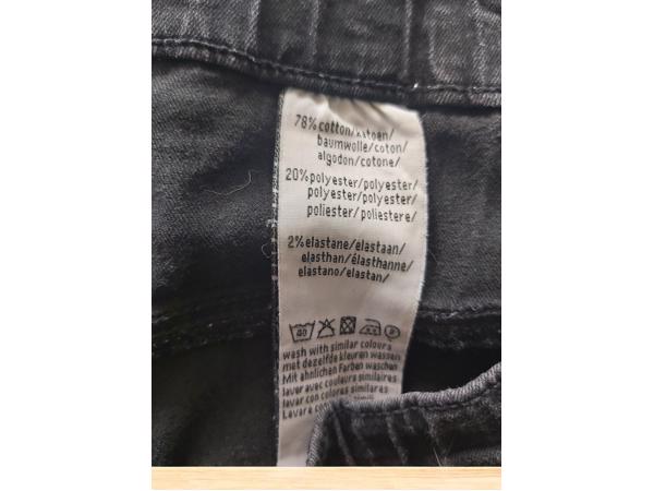 MS mode stretchy jeans zwart 48