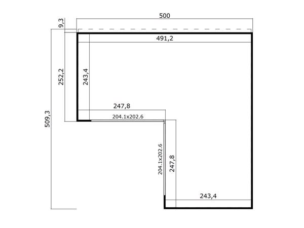 NIEUW modern houten tuinhuis Domeo 6 Set