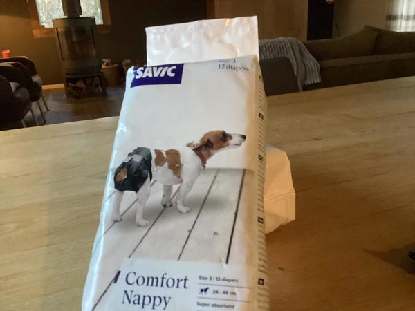 Honden luiers 2 pakken, maat 3