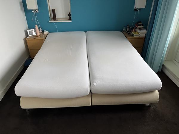 Auping 2 persoons bed 2x90 cm LG 220 cm