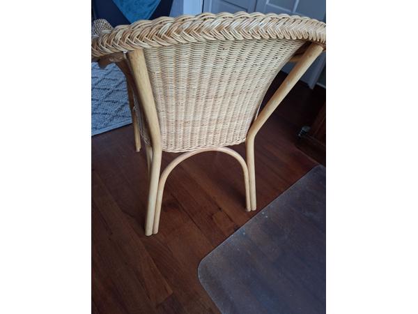 Stoel,  pitriet en bamboe