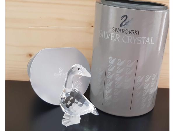 Swarovski Gans moeder met doos en certificaat