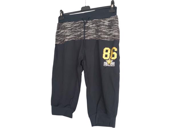 Nanqier heren korte broek donkerblauw grijs L