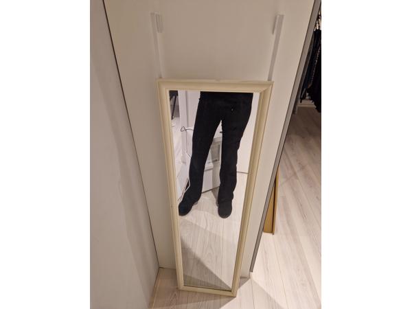 Hangspiegel wit/creme