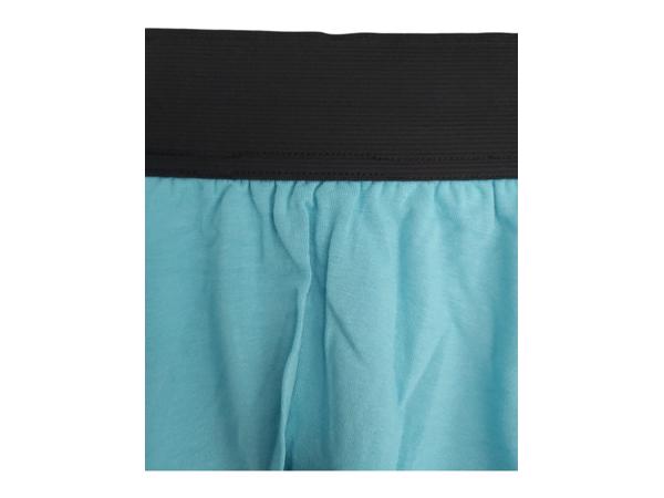 Metrofive mini rok met laagjes van kant turquoise L/XL