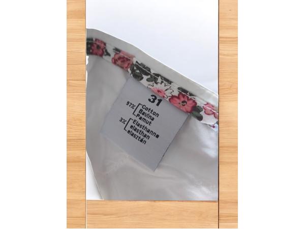 Broek extra lang creme wit recht model 31/ L