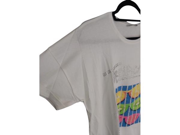 Shirt jurk Tropical fruit wit S