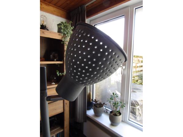 Staande lamp met 3 spotjes