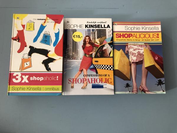 Sophie Kinsella 3 x Shopaholic omnibus  ( hardcover ) staten