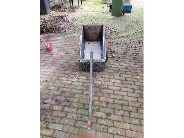 Aluminium fietskar. Voor allerhande gebruik.